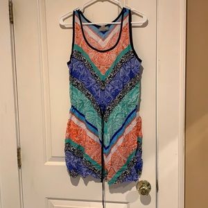 Bright dress or cover up